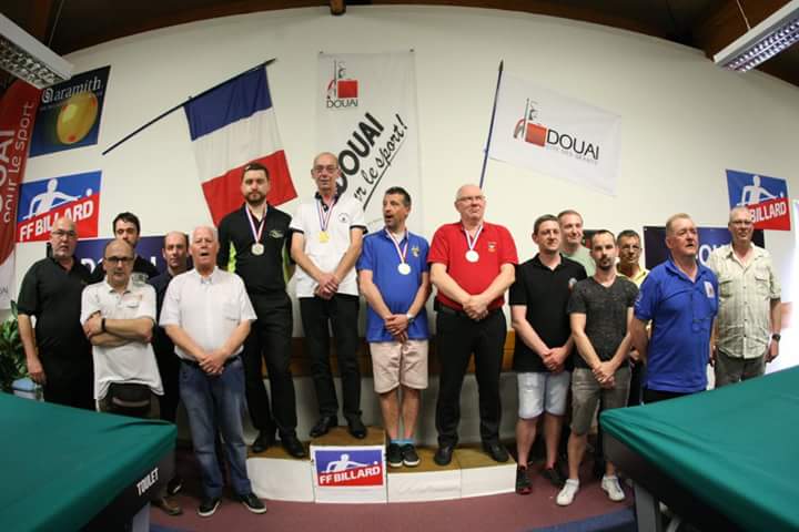 FFB 2017 2018 3 Bandes N3 Finale France Douai Podium