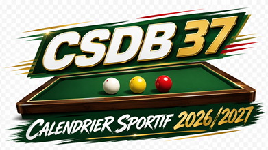 CSDB37 calendrier sportif 2026 2027