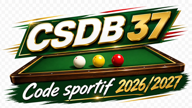CSDB37 code sportif 2026 2027