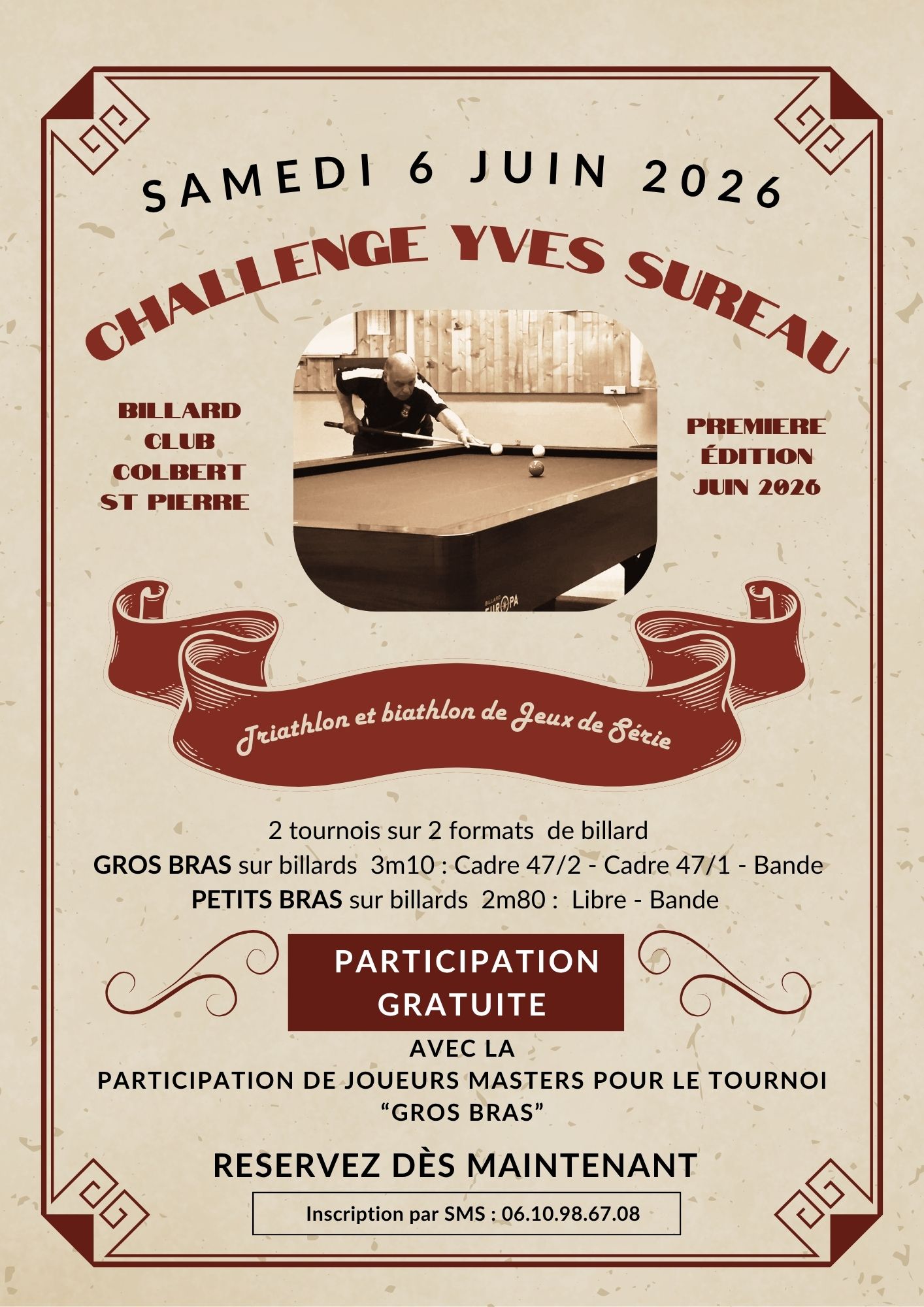 BC Colbert Saint Pierre Tournoi Yves Sureau 2026 (affiche=