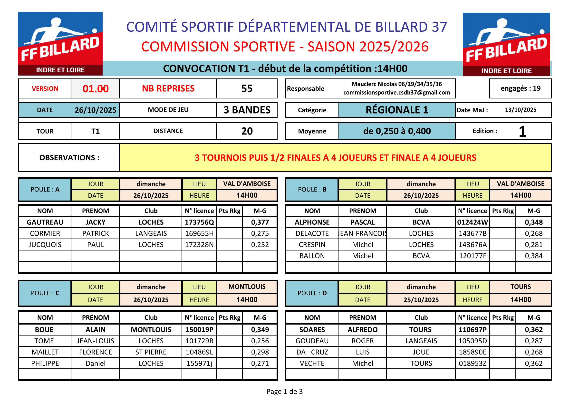 CSDB37 2025 2026 3bandes R1 convocation T1 Page 1