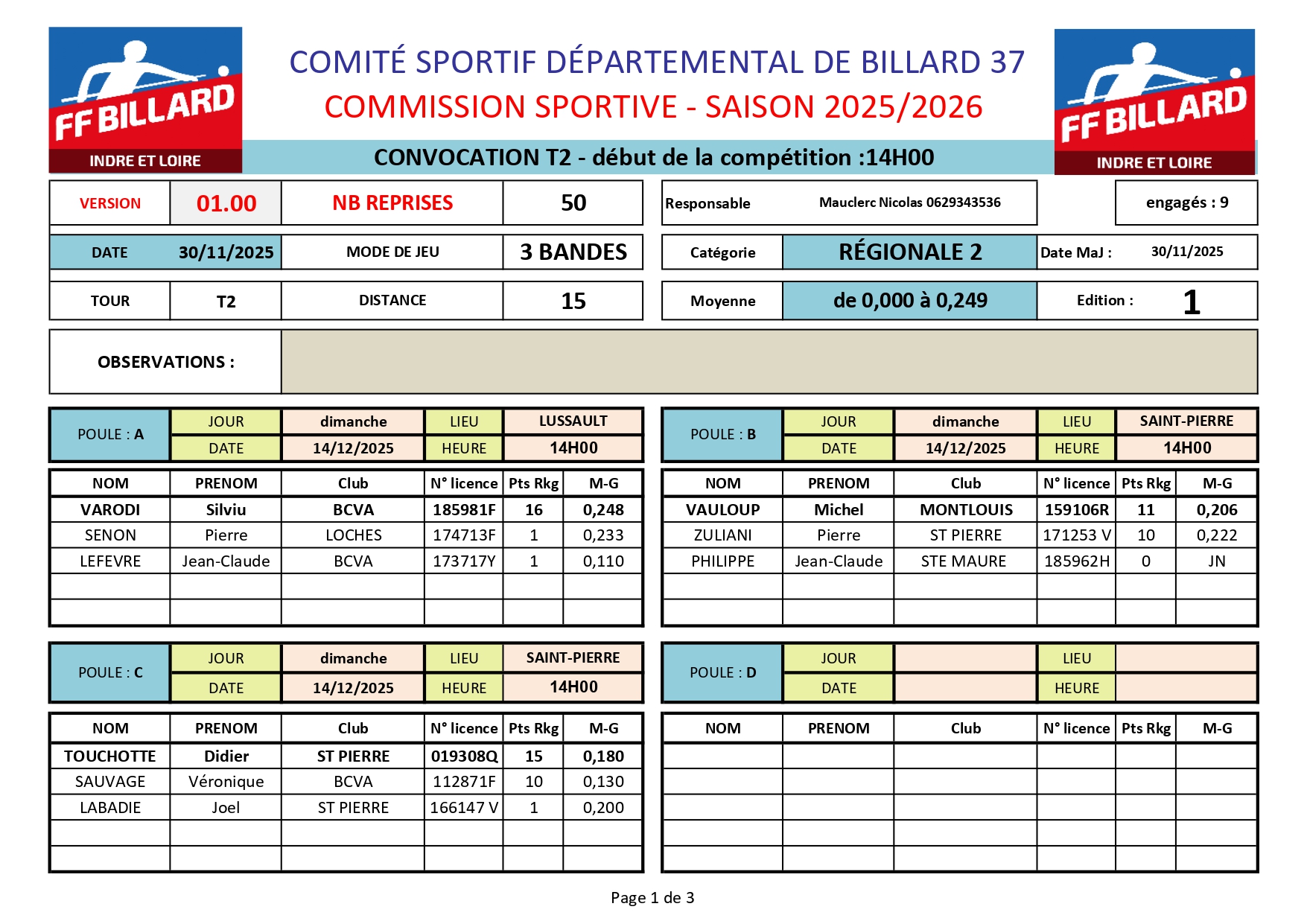 CSDB37 convocation 3B R2 T2 14/12/2025