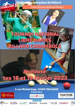 Affiche TN2 Dames Toulouse