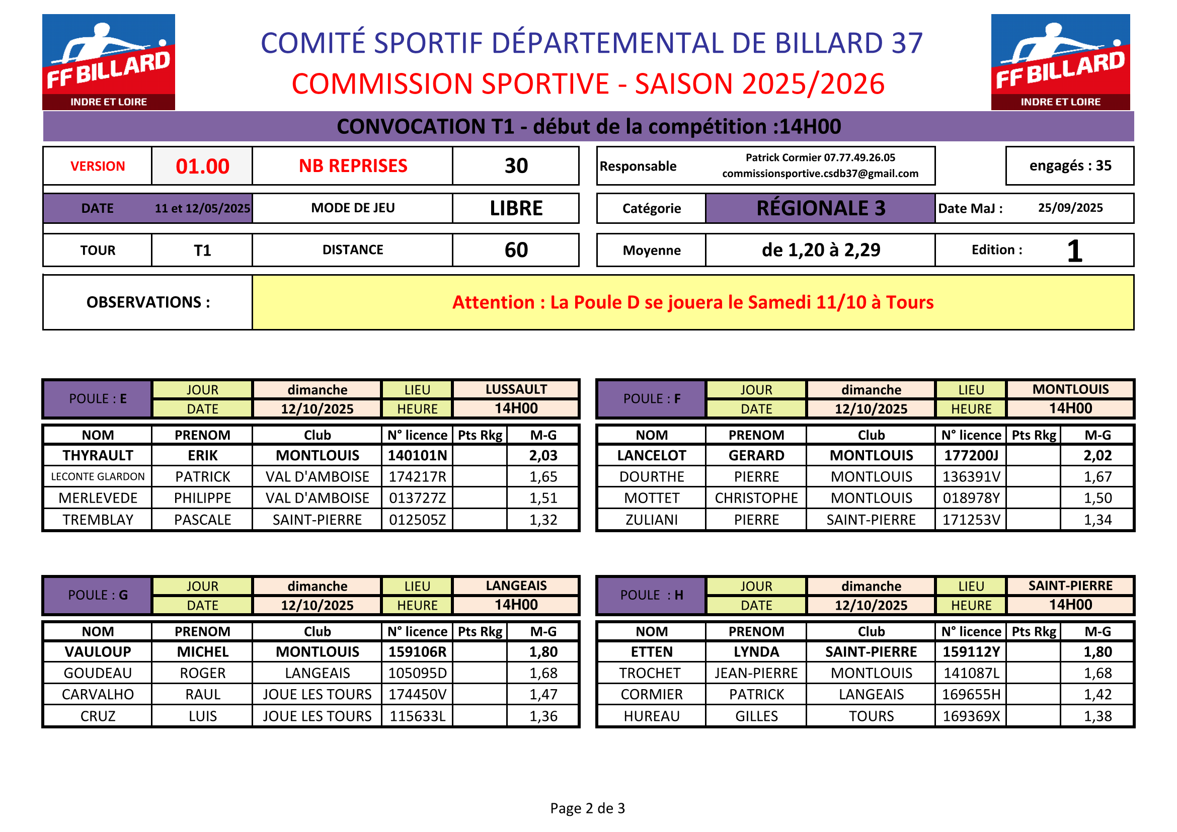 CSDB37 2025 2026 convocation libre R3 T1 V1 Page 2