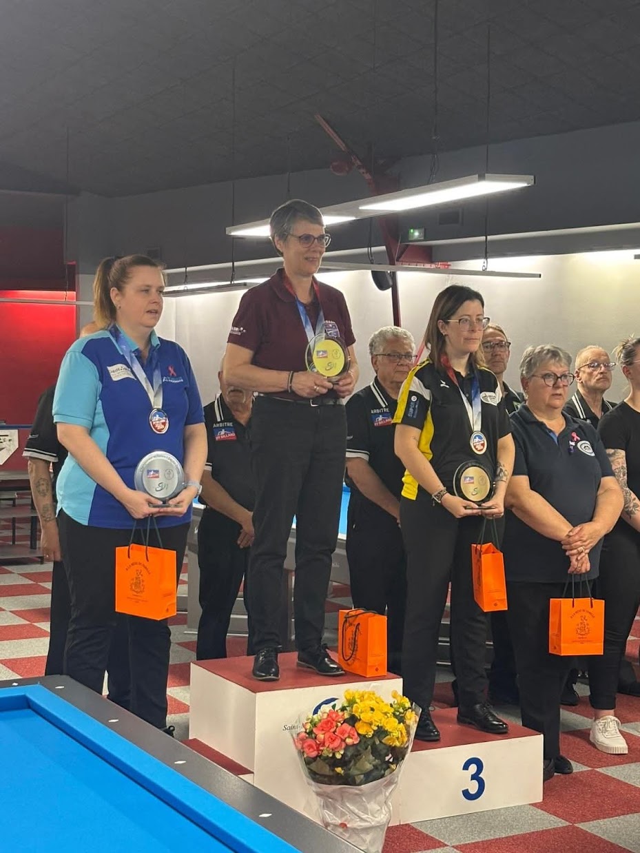 FFB 2026 Finale de France 3 Bandes Dames podium