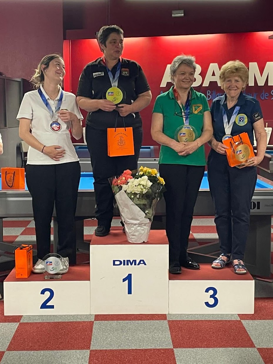 FFB 2026 Finale de France Libre Dames podium